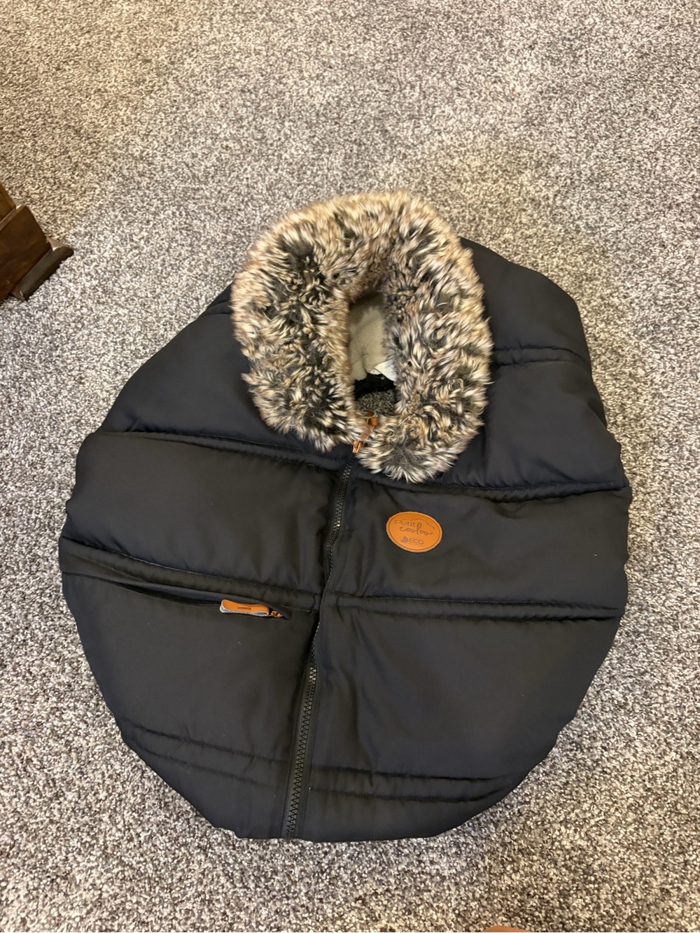 Petit Coulou Car Seat Cover Winter